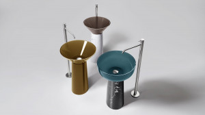 Albume Напольная раковина стоящая прямоугольная Antoniolupi