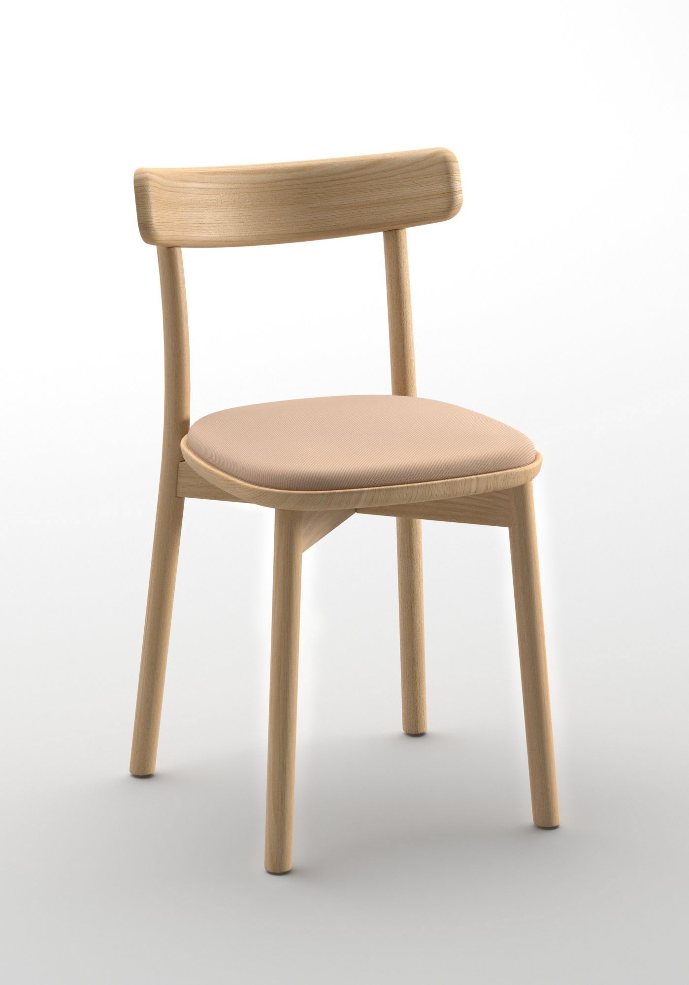 Стул из ясеня с мягким сиденьем arrmet кобура ARCH-00136052 - Вид №4