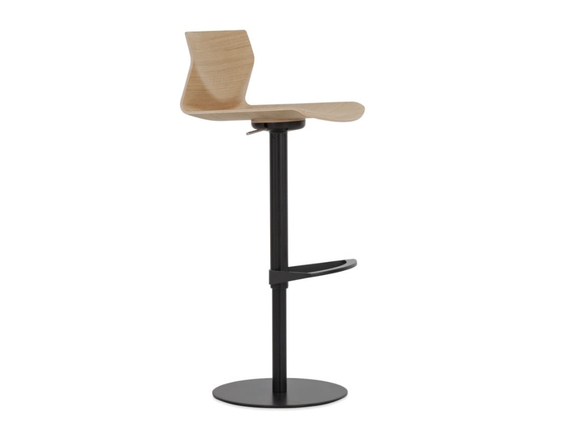 Высокий деревянный поворотный стул Lapalma ARCH-00063825 - Вид №8