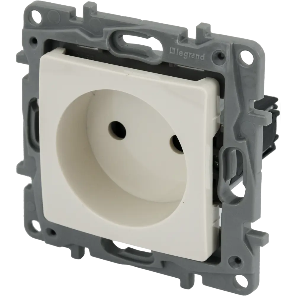 Розетка Legrand Etika для интерьера в цвете слоновая кость 82496482 STLM-0028695 - Вид №1