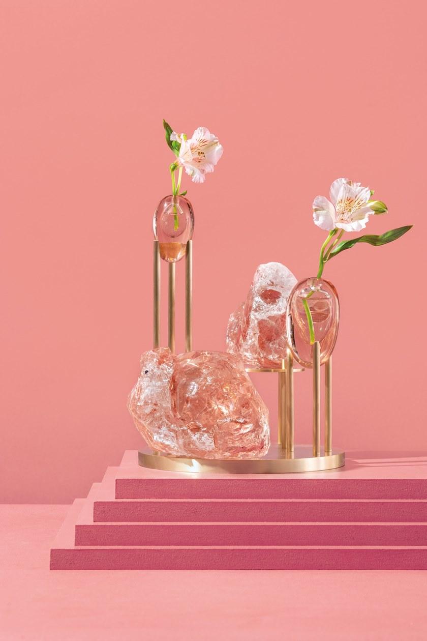 Visionnaire Ваза из стекла и латуни sun-id-1512483 - Вид №2