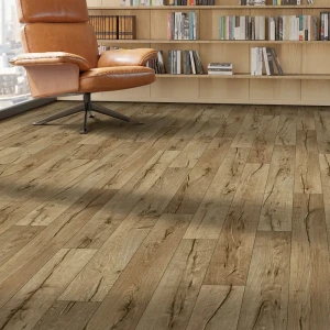 Линолеум полукоммерческий KREAFORTA «Фландрия» 32 класс 4 м коричневый под дерево 89436080