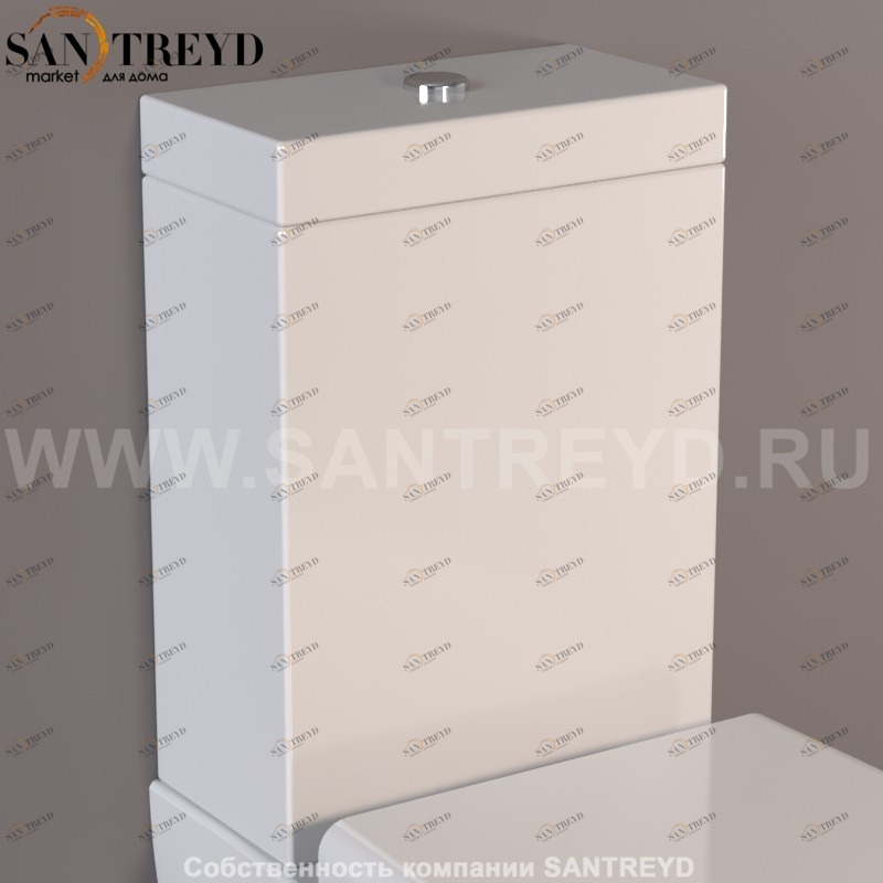 378101 Бачок для унитаза Белый Kerasan Aquatech Италия