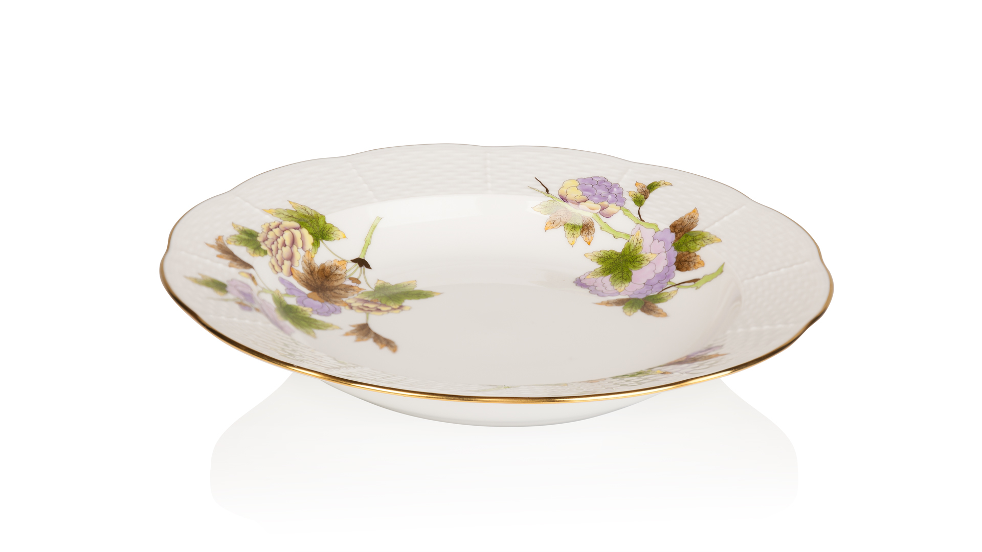 10623412 Herend Тарелка суповая 24см "Королевский сад" Фарфор  - Вид №1