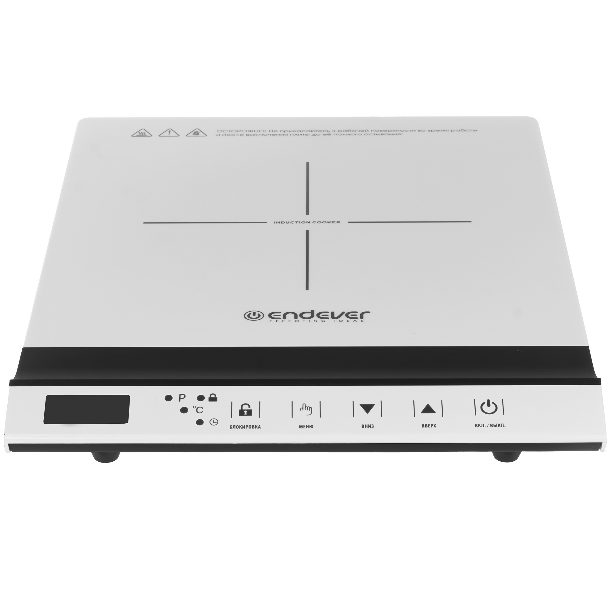 9229142 Плита компактная электрическая Endever Skyline IP-68 белый STDN-0117232 - Вид №1