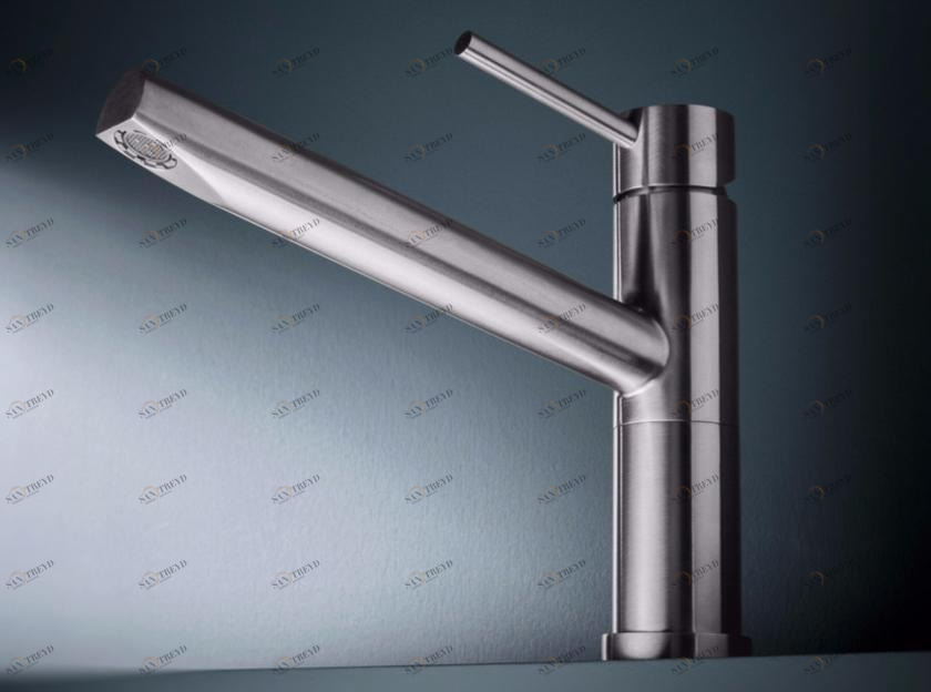 Radomonte Смеситель для кухни на одно отверстие из нержавеющей стали  Cuc97 