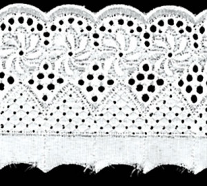 1045 Шитье 80 мм белый Gamma