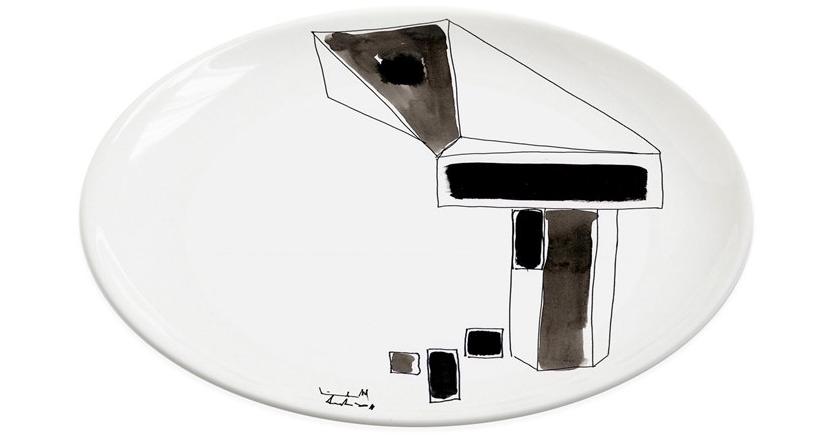 Kiasmo Керамическая тарелка Variation K+mv2 - Вид №1