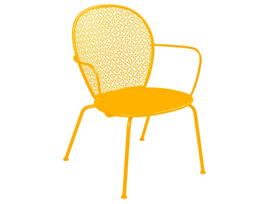 Стальной садовый стул с подлокотниками Fermob Lorette ARCH-00152060 - Вид №9