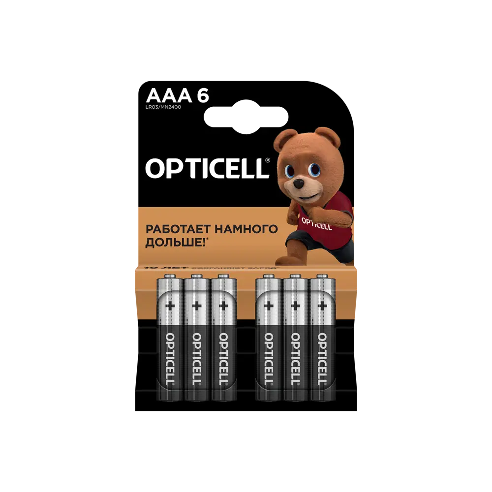 Алкалиновые батарейки Santreyd Opticell Basic AAA 6 шт — надежное питание для техники 89361707 STLM-1112147