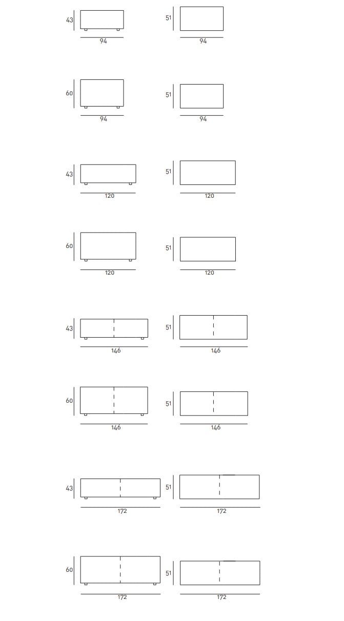Съемный диван Living Divani Extra Wall ARCH-00062592 - Вид №6