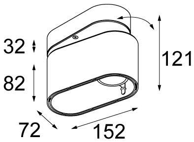 Modular Lighting Instruments Регулируемый потолочный светильник Duell sun-id-1388019 - Вид №3