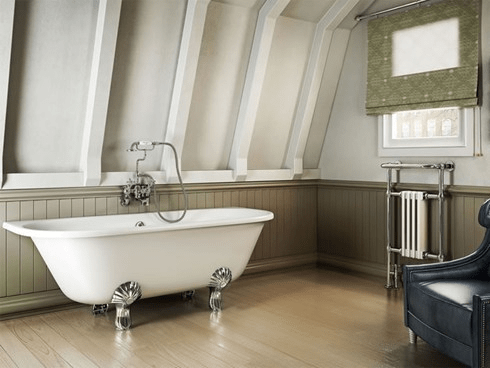 Ванна акриловая Avantegarde с ножками L3C Avantegarde Burlington T12D, L3C 750 x 1700 x 630  - Вид №1