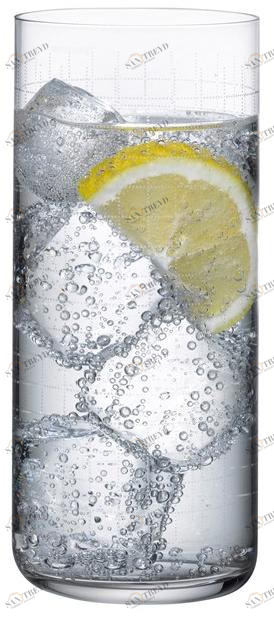 NUDE Набор из четырех хрустальных бокалов для длинных напитков Finesse grid sun-id-1451133