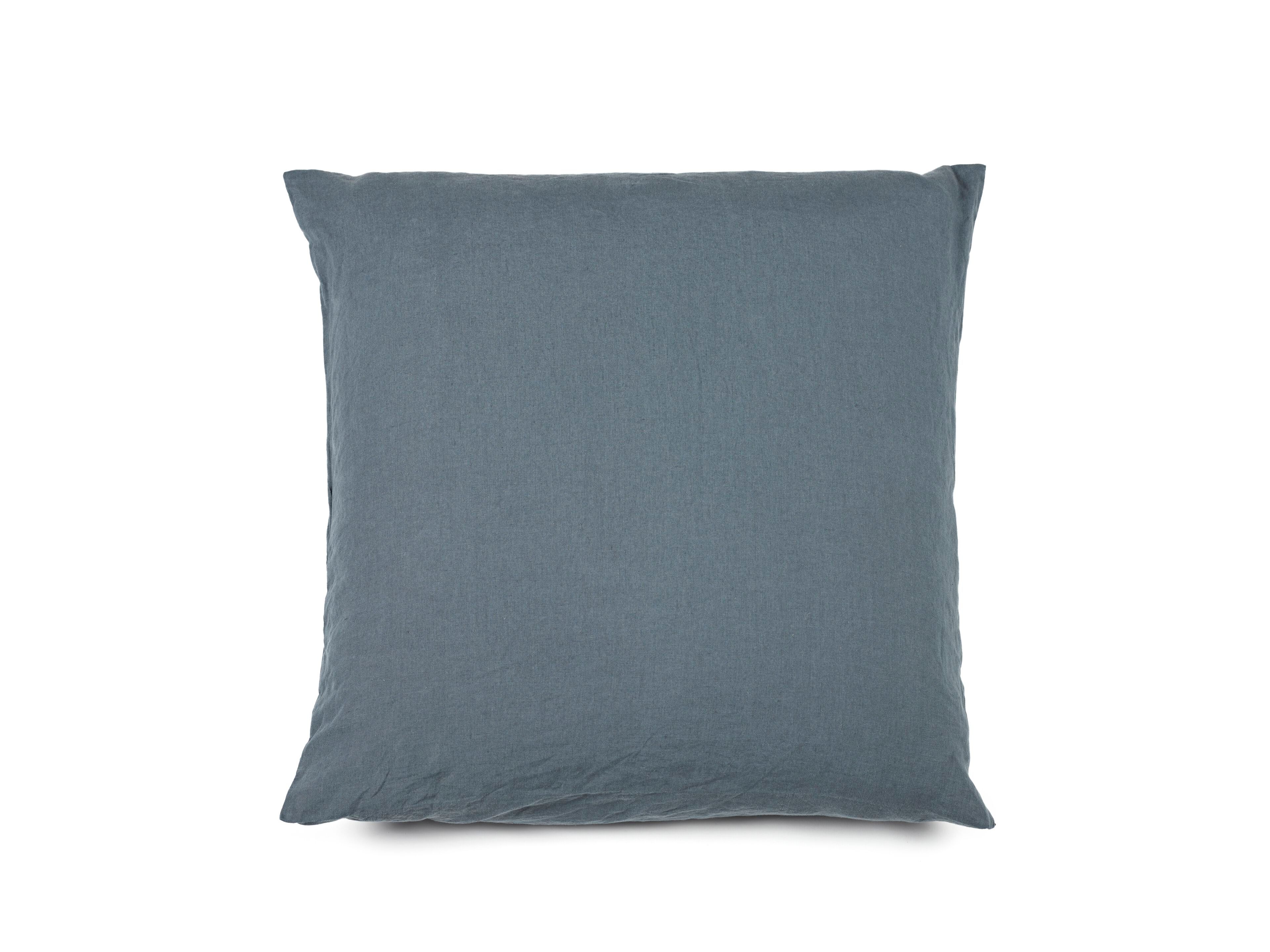 Льняная однотонная квадратная подушка Libeco Home Madison ARCH-00035316 - Вид №5