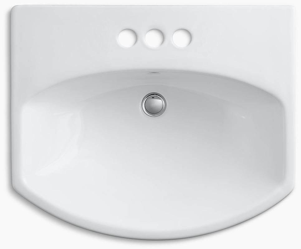 K-2362-4-96 Напольная раковина стоящая прямоугольная Kohler  - Вид №2