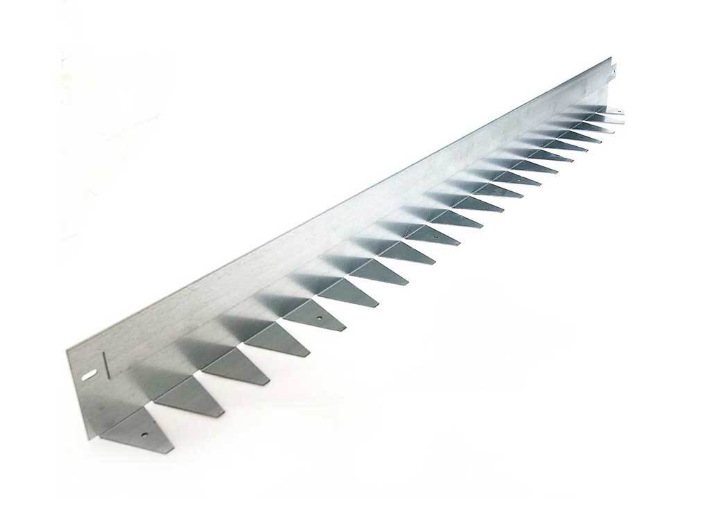 Металлический бордюр 1200*110*70*1,5 компл. ГеоПластБорд GPBST-08 - Вид №1