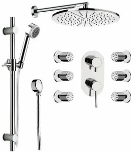 Remer Rubinetterie Смеситель для душа с лейкой Minimal N 93 7 s02