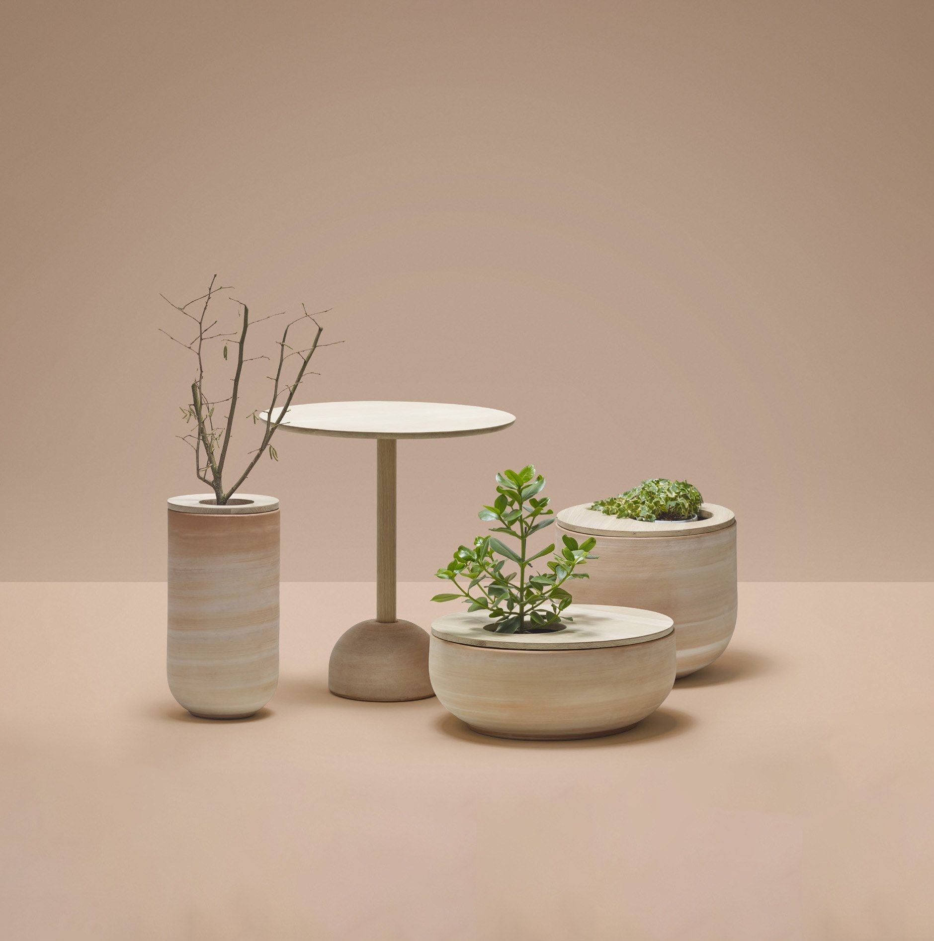 Круглый дубовый стол ALKI Lur ARCH-00077081 - Вид №3