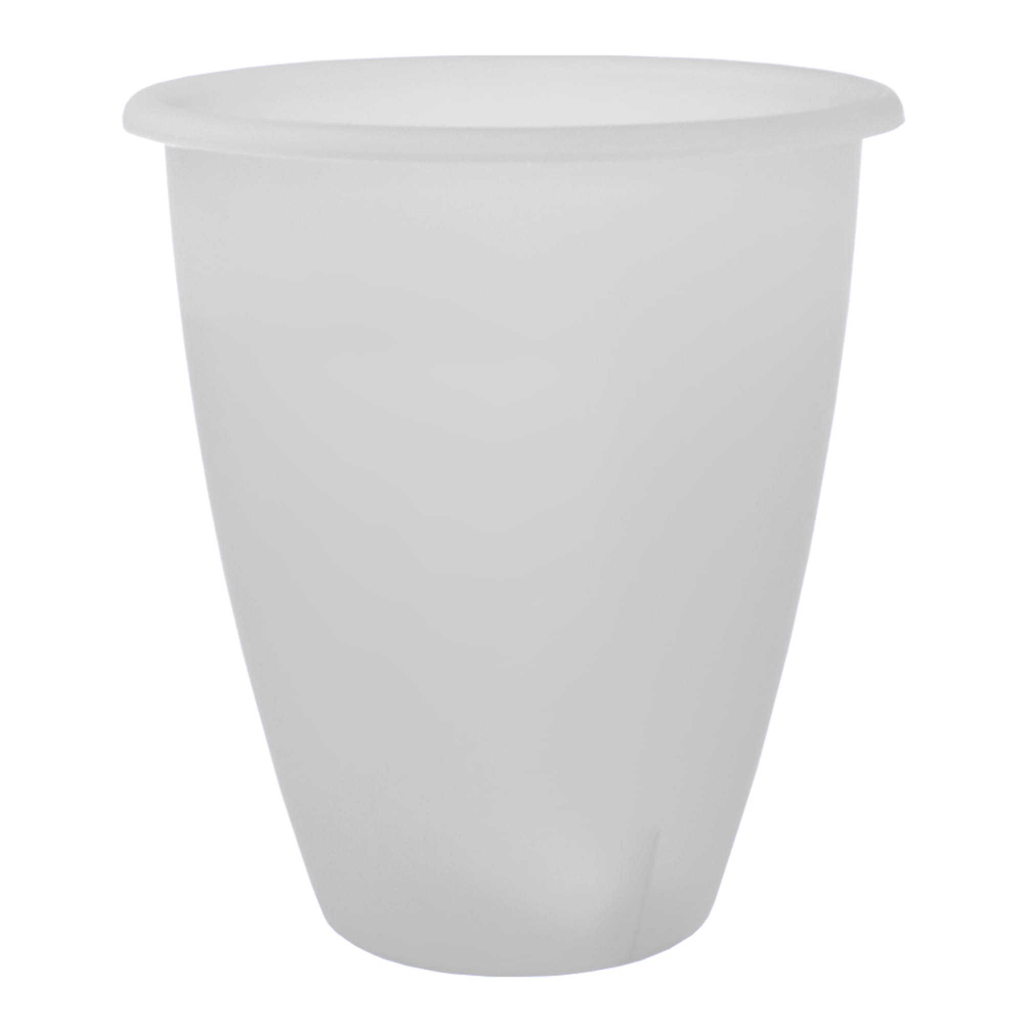 85649883 Горшок цветочный Лукас ø13 h15 см v1.1 л пластик прозрачный Santreyd 