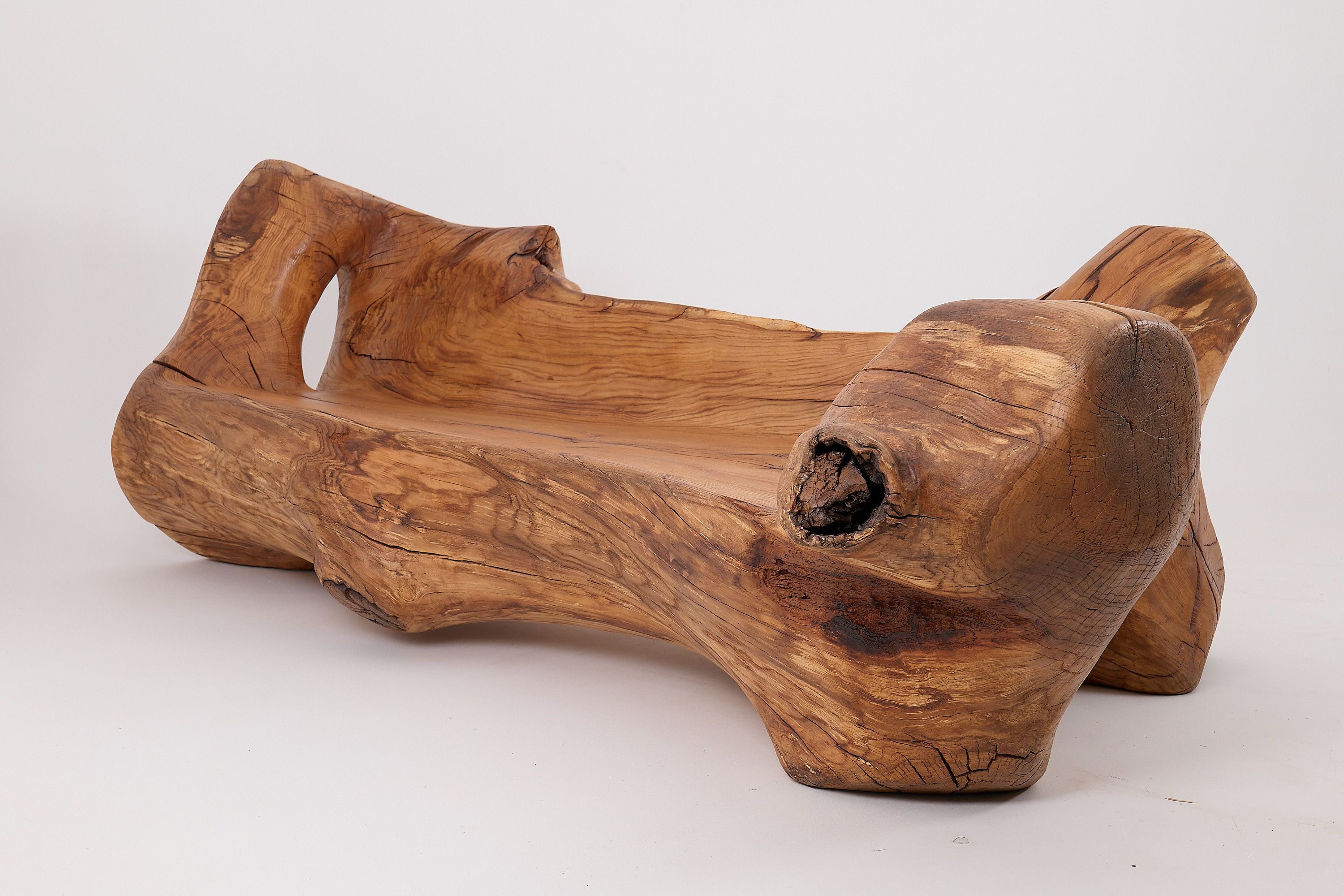Дубовая скамья Logniture XXL SCULPTURAL BENCH ARCH-00035235 - Вид №1