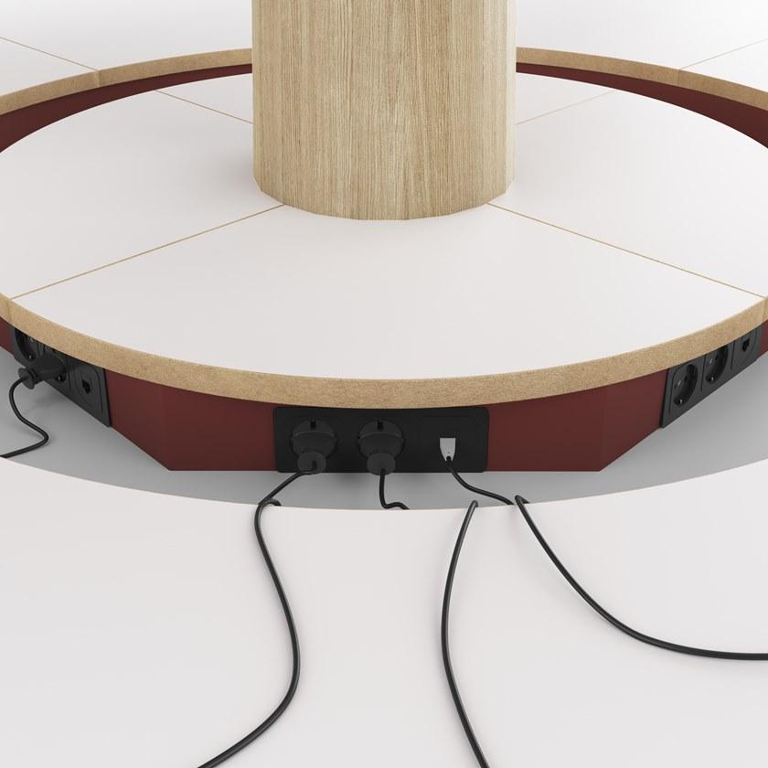 ESTEL GROUP Круглый стол для переговоров Baobab sun-id-1412406 - Вид №3