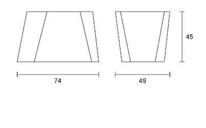 Наружное сиденье из железа и дерева SIT Skew ARCH-00116221 - Вид №5