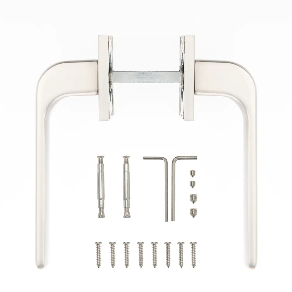 Дверные ручки Armex H-30132-А-NISM, без запирания, цвет никель STLM-2162808 - Вид №1