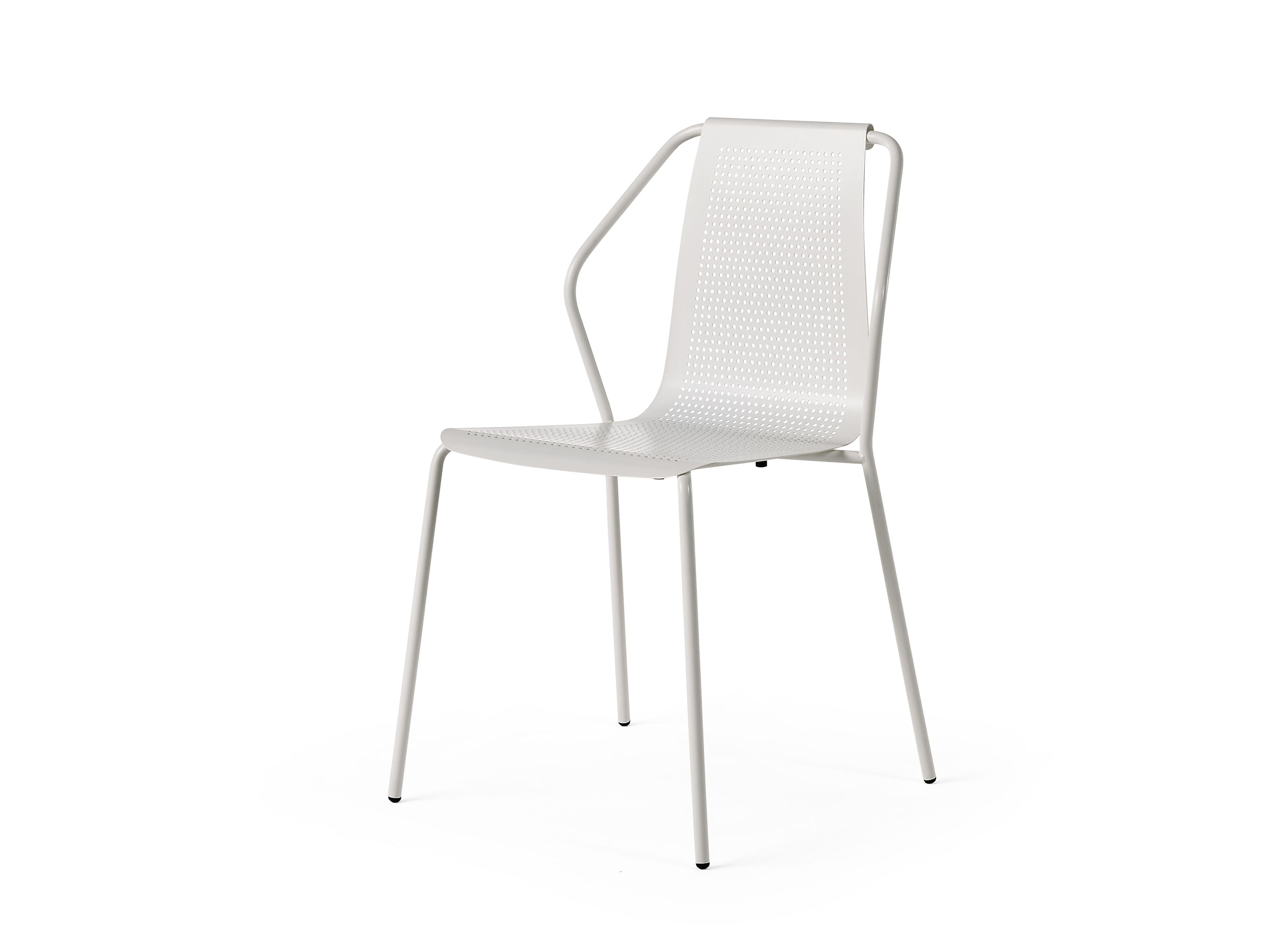 Штабелируемый садовый стул из перфорированного листового металла BALERI ITALIA DONNA OUTDOOR ARCH-00142400