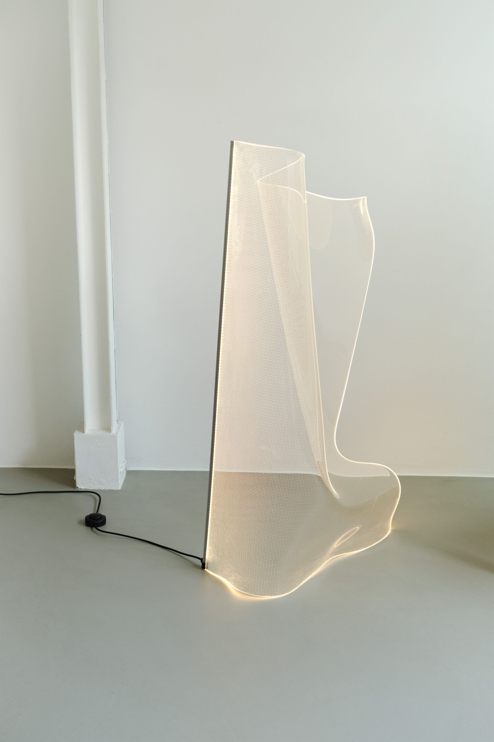 Акриловый светодиодный торшер ручной работы с диммером PARACHILNA GWEILO ARCH-00145989 - Вид №8