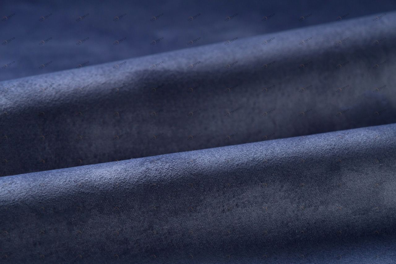 COLORISTICA Felicita_col.16 Ткань мебельная  Микровелюр  NEWFelicita Синий 