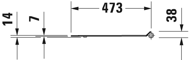 0060590000 Крышка сиденье для унитаза Duravit Durastyle - Вид №4