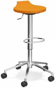 Casala Мягкий табурет на колесиках Ravelle v 1557-07