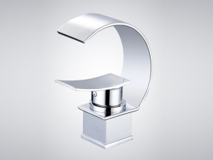 Водопад однорычажный смеситель для раковины