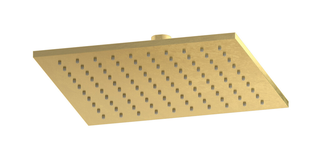 Верхний душ квадратный 250х250 WE ARE IB ma026on Natural Brass Monamour 