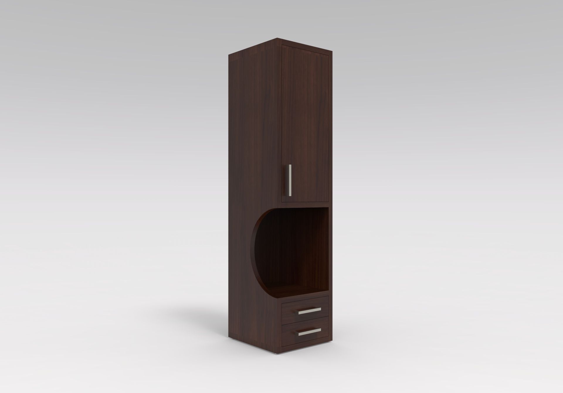 Меламинированный шкаф с одной дверью для отеля Mobilspazio Zeus ARCH-00148681 - Вид №6