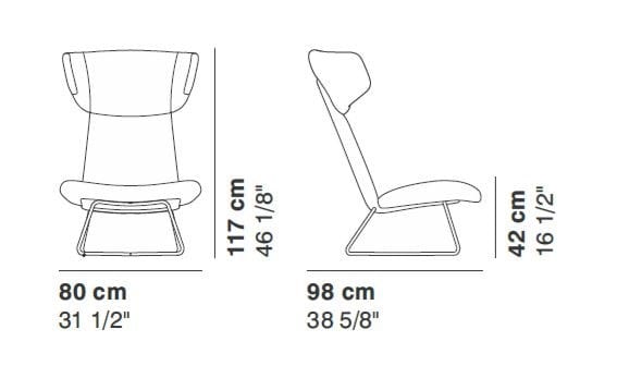 Кресло для саней La Cividina ARCH-00054478 - Вид №2