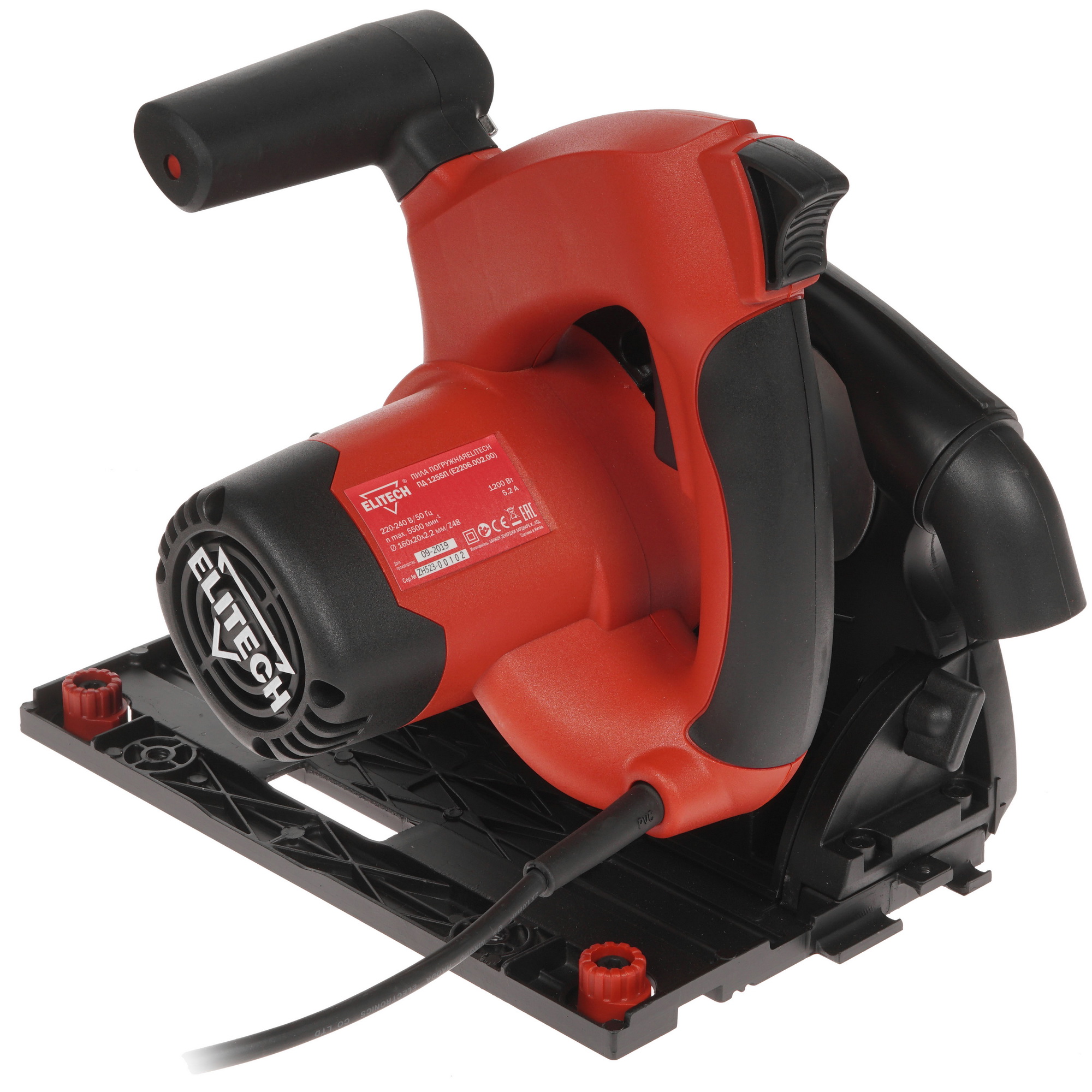 Пила дисковая ELITECH ПД 1255П 8195502 STDN-0150586 - Вид №2