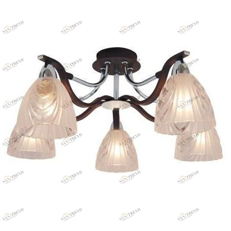 Потолочная люстра Citilux Симона CL144151 CITILUX СИМОНА ХРОМ 182400 Белый 