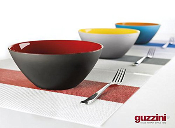 281420140 Салатница my fusion black 20 см красная Guzzini  - Вид №1