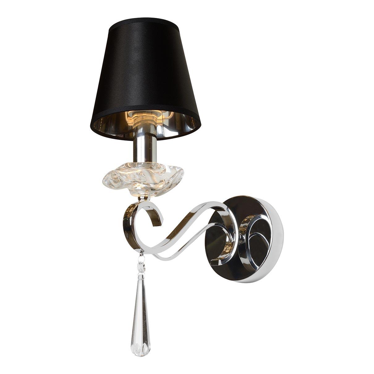 Бра настенное черное iLamp Stella RM1684/1W CR ILAMP STELLA 00-3949132 Черный - Вид №2