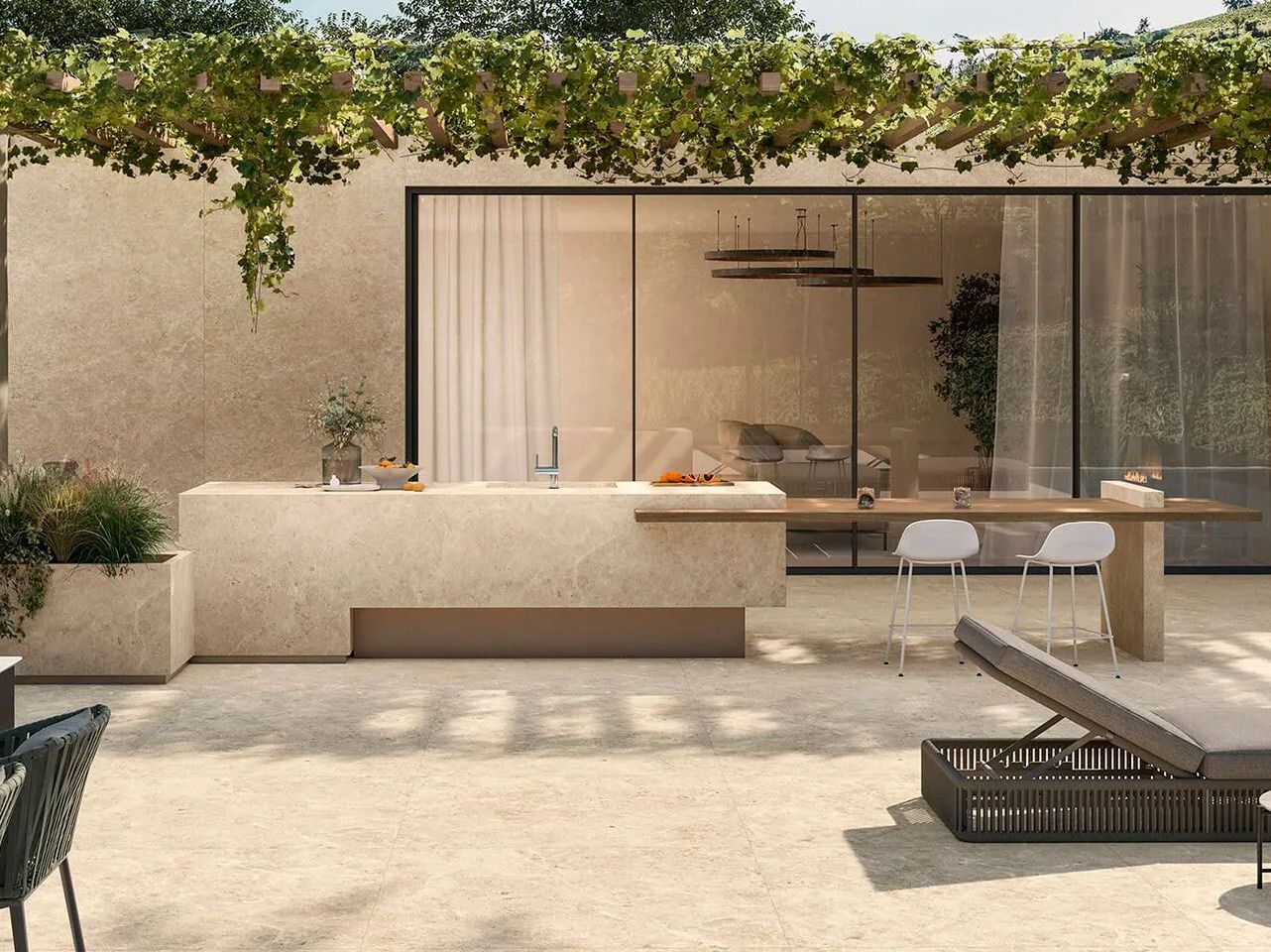 Керамогранит с эффектом камня Atlas Plan NYRA HAY ARCH-00033642