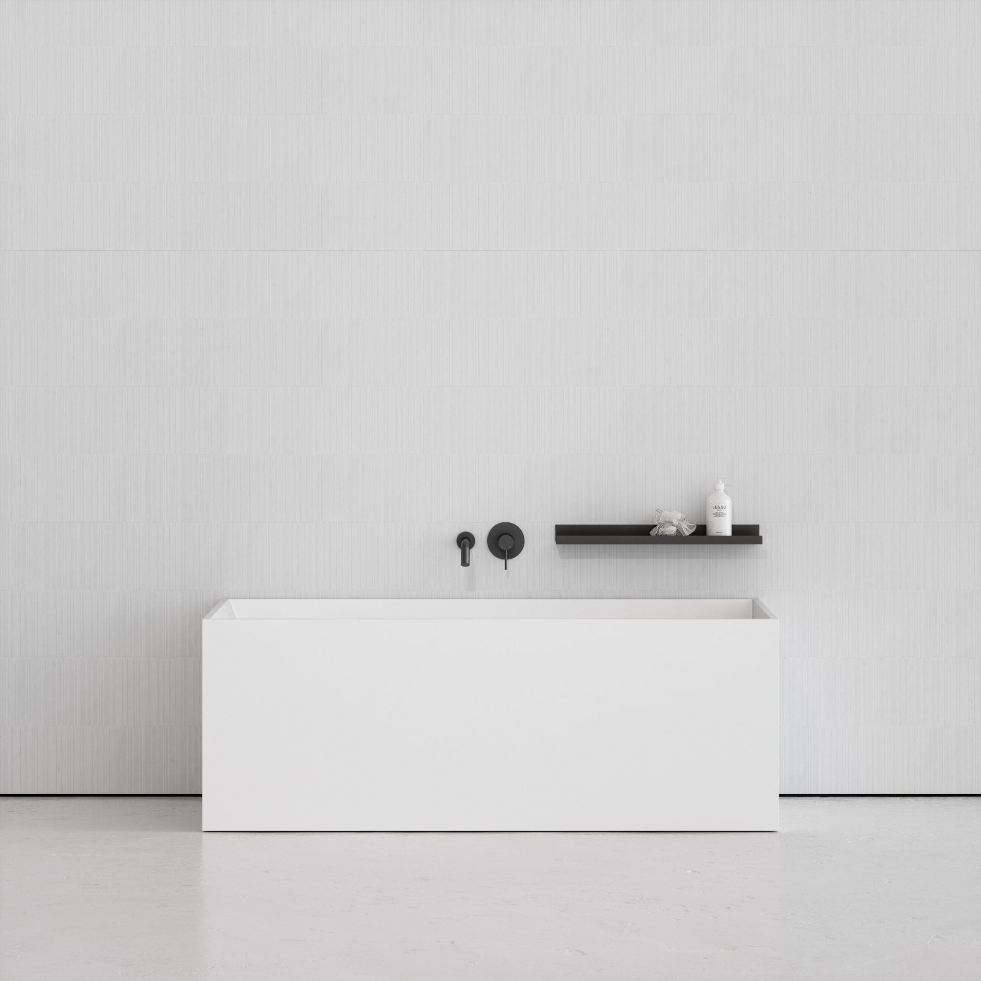 Прямоугольная ванна в центре комнаты из смолы LUSSO Ethos ARCH-00107192 - Вид №8