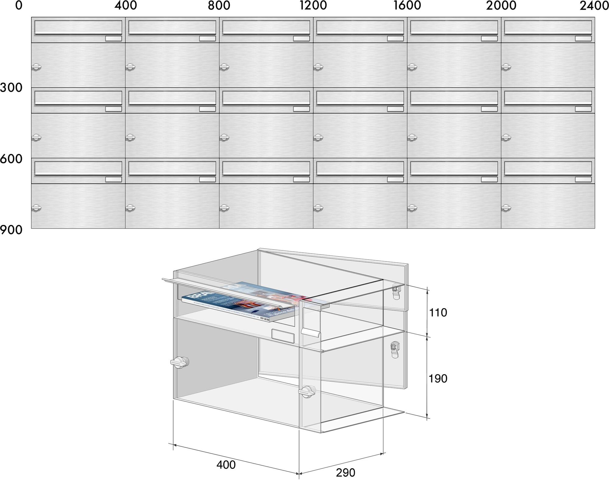 RAVASI Почтовый ящик для улицы Esterni sun-id-1407454 - Вид №1