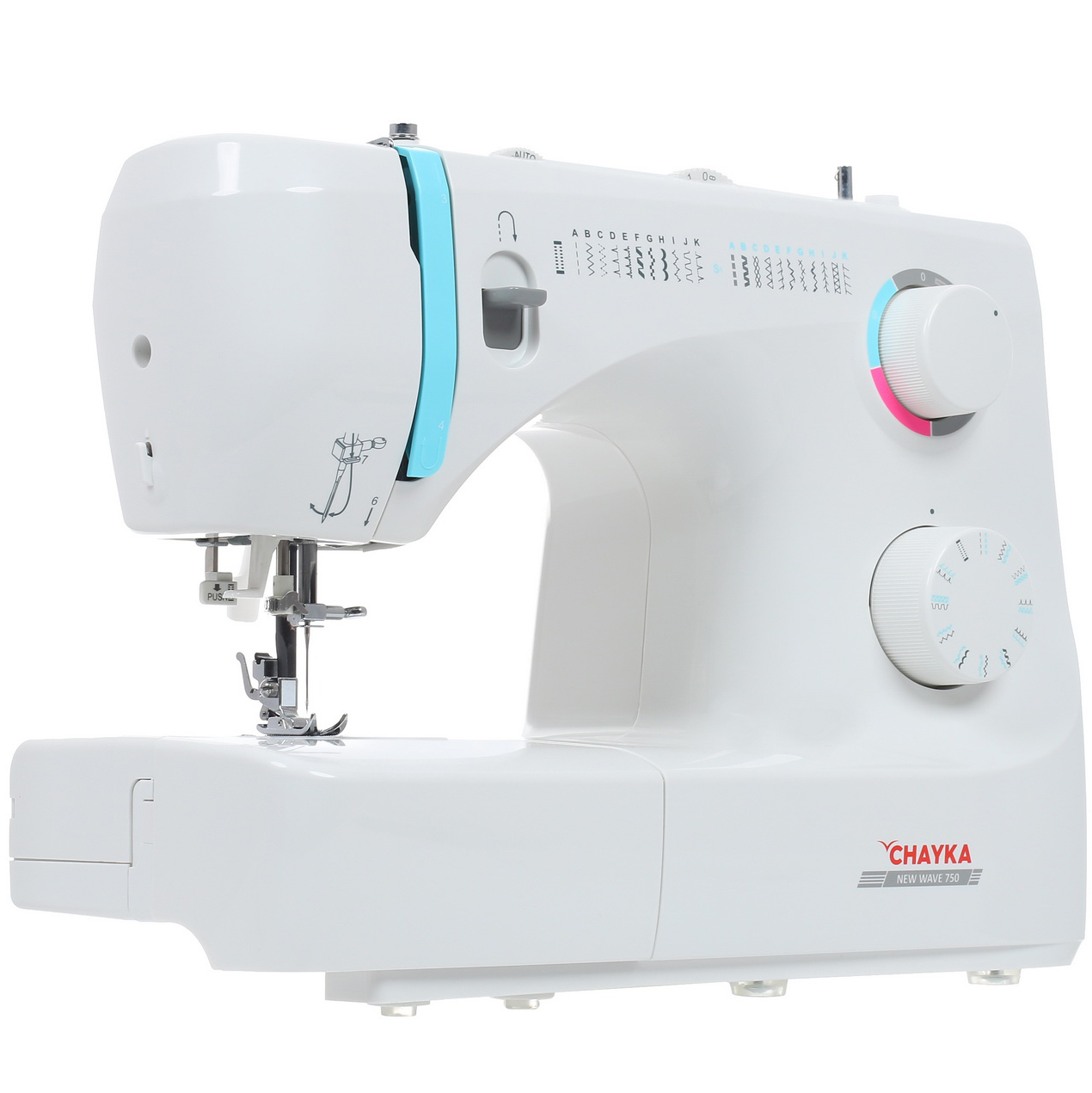 1085867 Швейная машина CHAYKA NEW WAVE 750 STDN-0057239