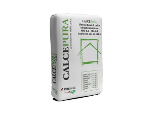 Гидравлическая штукатурка на основе извести