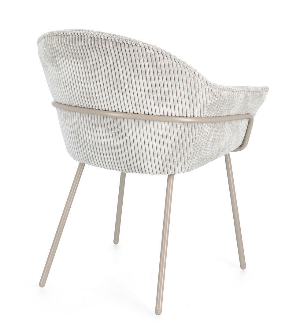 Тканевый стул с подлокотниками BIZZOTTO CASSIDY ARCH-00040825 - Вид №8