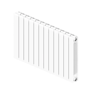 Радиатор секционный Rifar Flip 500/75 12 секций боковое подключение биметалл белый
