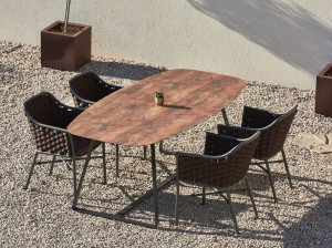 Бочонок садовый стол