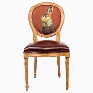 MrsRabbitBr Стул «Мисс Зайка», версия Шоколад Object Desire